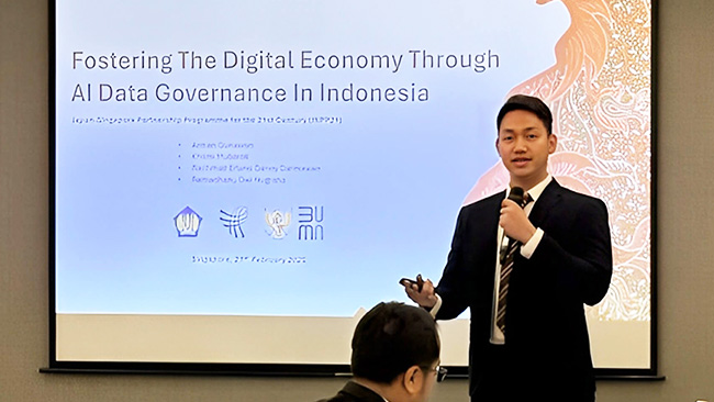 Government representatives sharing their nations' unique approaches to digital governance, sparking cross-border knowledge exchange.